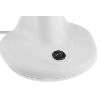 RS PRO Magnifying Lamp with Integral Base, 3 dpt, 12 dpt, 100mm Lens Dia., 100mm Lens