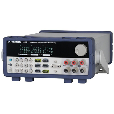 BK Precision Digital Bench Power Supply, 30V, 3A, 3-Output, 195W