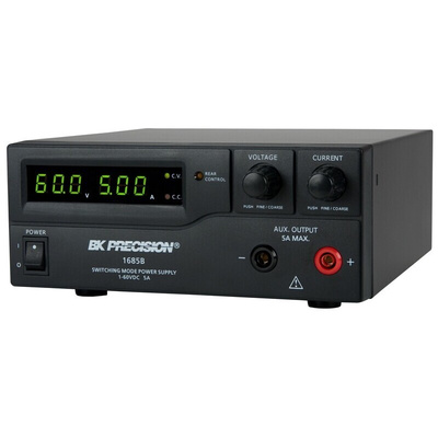 BK Precision 1685B Series Digital Bench Power Supply, 1 → 60V, 0 → 5A, 1-Output - RS Calibrated