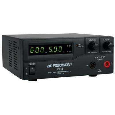 BK Precision 1685B Series Digital Bench Power Supply, 1 → 60V, 0 → 5A, 1-Output - RS Calibrated