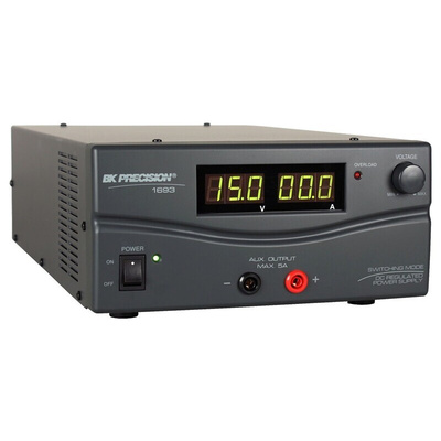 BK Precision Digital Bench Power Supply, 1 → 15V, 60A, 1-Output, 900 (Maximum)W - RS Calibrated