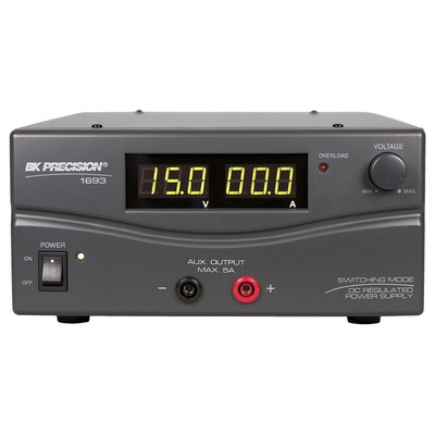BK Precision Digital Bench Power Supply, 1 → 15V, 60A, 1-Output, 900 (Maximum)W - RS Calibrated