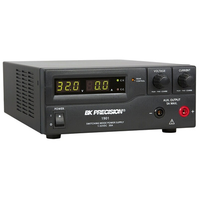 BK Precision Digital Bench Power Supply, 1 → 32V, 0 → 30A, 1-Output - RS Calibrated