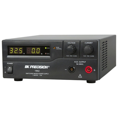 BK Precision Digital Bench Power Supply, 1 → 60V, 0 → 15A, 1-Output - UKAS Calibrated