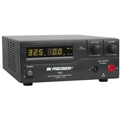 BK Precision Digital Bench Power Supply, 1 → 60V, 0 → 15A, 1-Output - UKAS Calibrated