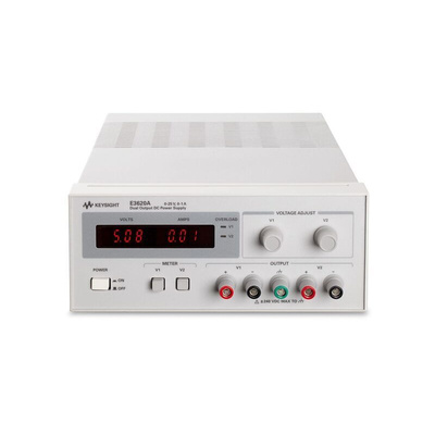 Keysight Technologies E3620A Series Digital Bench Power Supply, 0 → 25V, 1A, 2-Output, 25W