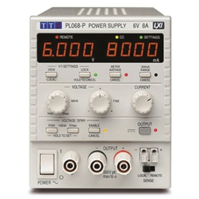 Aim-TTi PMX18-2A Series Digital Bench Power Supply, 0 → 6V, 0 → 8A, 1-Output, 48W - RS Calibrated