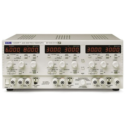 Aim-TTi PL-P Series Digital Bench Power Supply, 0 → 30V, 0 → 3A, 3-Output, 94W - RS Calibrated