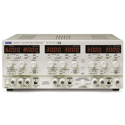 Aim-TTi PL-P Series Digital Bench Power Supply, 0 → 30V, 0 → 3A, 3-Output, 94W - UKAS Calibrated