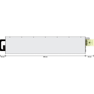 EA Elektro-Automatik EA-PSI 9000 3U Series Digital Bench Power Supply, 0 → 500V, 90A, 1-Output, 15kW