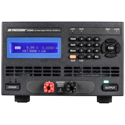 BK Precision Digital Bench Power Supply, 200V, 2A, 1-Output, 200W