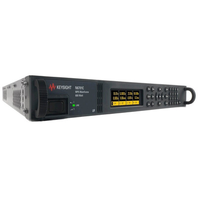 Keysight Technologies N6700 Series Digital Bench Power Supply, 60V, 10A, 4-Output, 600W