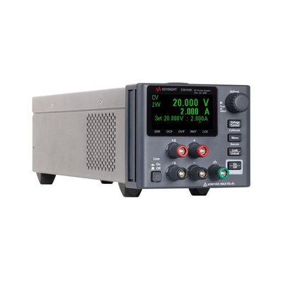 Keysight Technologies E36100B Series Digital Bench Power Supply, 0 → 20V, 2A, 1-Output, 40W