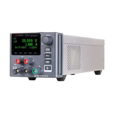 Keysight Technologies E36100B Series Digital Bench Power Supply, 35V, 1A, 1-Output, 35W