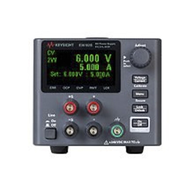 Keysight Technologies E36100B Series Digital Bench Power Supply, 6V, 5A, 1-Output, 30W - UKAS Calibrated