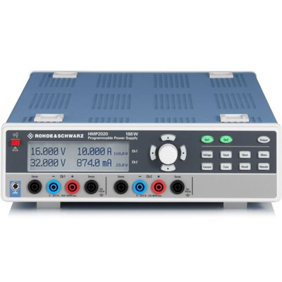 Rohde & Schwarz HMP Series Digital Bench Power Supply, 0 → 32V, 5A, 10A , 2-Output, 188W - RS Calibrated