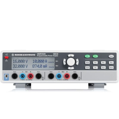 Rohde & Schwarz HMP Series Digital Bench Power Supply, 0 → 32V, 5A, 10A , 2-Output, 188W - RS Calibrated