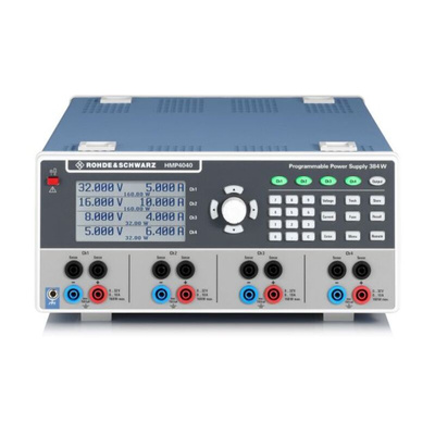 Rohde & Schwarz HMP Series Digital Bench Power Supply, 0 → 32V, 10A, 4-Output, 384W - UKAS Calibrated