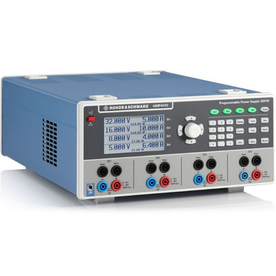 Rohde & Schwarz HMP Series Digital Bench Power Supply, 0 → 32V, 10A, 4-Output, 384W - UKAS Calibrated