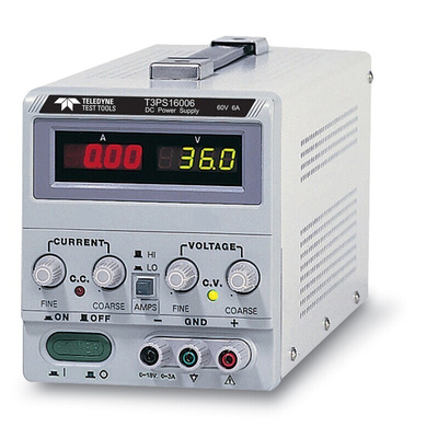 Teledyne LeCroy T3PS Series Digital Bench Power Supply, 0 → 60V, 0 → 6A, 1-Output, 360W