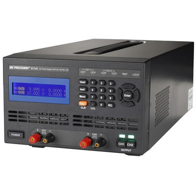BK Precision Bench Power Supply, 0 → 70 V, 1.5 A, 3 A, 2-Output, 210 W