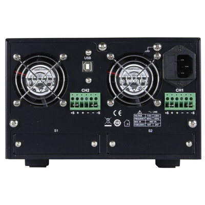 BK Precision Bench Power Supply, 0 → 70 V, 1.5 A, 3 A, 2-Output, 210 W