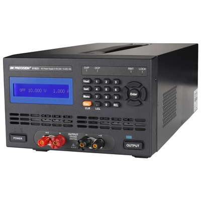 BK Precision Bench Power Supply, 0 → 20 V, 10 A, 20 A, 2-Output, 200 W
