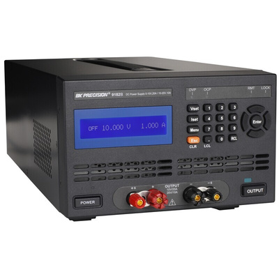 BK Precision Bench Power Supply, 0 → 20 V, 10 A, 20 A, 2-Output, 200 W