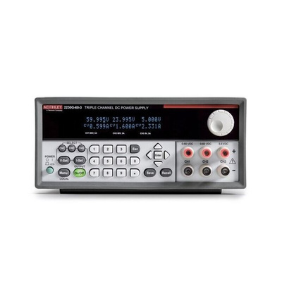 Keithley 2230 Series Bench Power Supply, 60V, 3A, 2-Output, 375W