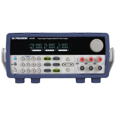 BK Precision Bench Power Supply, 0 → 5V, 0 → 3A, 3-Output, 375W - RS Calibrated
