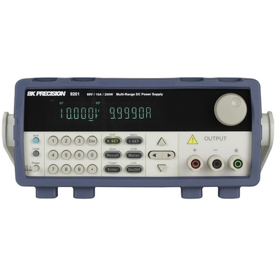 BK Precision Bench Power Supply, 60V, 10A, 1-Output, 200W - RS Calibrated
