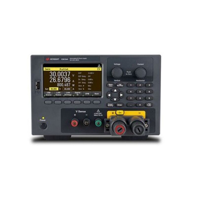Keysight Technologies E36154A Series Digital Bench Power Supply Bundle, 30V, 80A, 1-Output, 800W