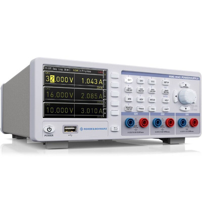 Rohde & Schwarz HMC804X Series Digital Bench Power Supply, 0 → 30V, 3A, 3-Output, 33W