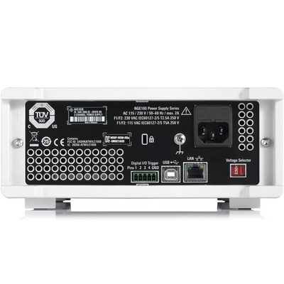 Rohde & Schwarz NGE100B Series Digital Bench Power Supply, 0 → 32V, 0 → 3A, 2-Output, 66W