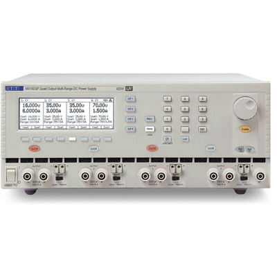 Aim-TTi MX Series Digital Bench Power Supply, 0 → 35V, 0 → 3A, 4-Output, 420W - UKAS Calibrated