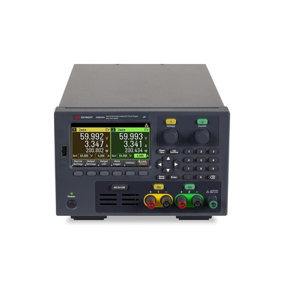 Keysight Technologies E36200 Series Digital Bench Power Supply, 0 → 60V dc, 0 → 10A, 2-Output, 400W