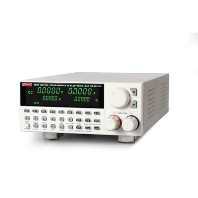 RS PRO Electronic Load, 0 → 150 W, 0 → 120 V, 0 → 30 A