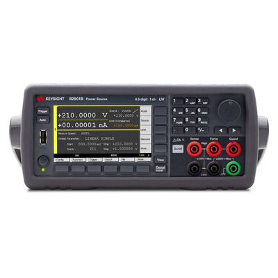 Keysight Technologies B2900B Series Source Meter, 1 μV → 210 V, 1-Channel, 31.8 W Output