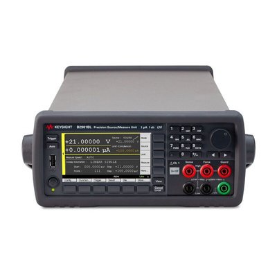 Keysight Technologies B2900BL Series Source Meter, 1 μV → 21 V, 1-Channel, 31.8 W Output