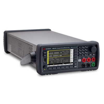 Keysight Technologies B2900B Series Source Meter, 100 nV → 210 V, 1-Channel, 31.8 W Output