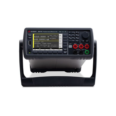 Keysight Technologies B2900B Series Source Meter, 100 nV → 210 V, 1-Channel, 31.8 W Output