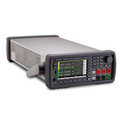 Keysight Technologies B2900B Series Source Meter, 100 nV → 210 V, 2-Channel, 3.03 → 10.5 A, 31.8 W Output