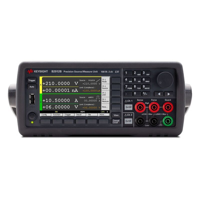 Keysight Technologies B2900B Series Source Meter, 100 nV → 210 V, 2-Channel, 3.03 → 10.5 A, 31.8 W Output