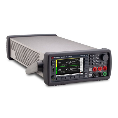 Keysight Technologies B2962B Series Source Meter, 100 nV → 210 V, 2-Channel, 3 A, 31.8 W Output