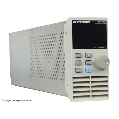 BK Precision MDL4U Series Electronic DC Load, 600 W, 80 V, 120 A