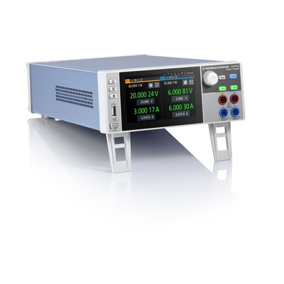 Rohde & Schwarz NGM200 Series Bench Power Supply Bundle, 0 → 20V, 3 A, 6 A, 2-Output, 120W