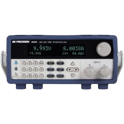 BK Precision 8600/B Series Electronic Load, 150 W, 120 v, 30 A