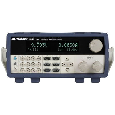 BK Precision 8600/B Series Electronic Load, 200 W, 500 v, 15 A