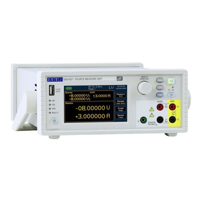 Aim-TTi SMU4000 Series Source Meter, 10nV → 200V, 1-Channel, 100fA → 3A, 25W Output