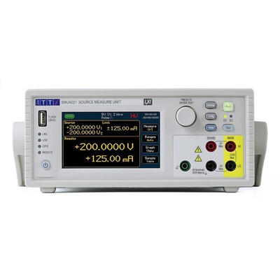 Aim-TTi SMU4000 Series Source Meter, 10nV → 200V, 1-Channel, 100fA → 3A, 25W Output